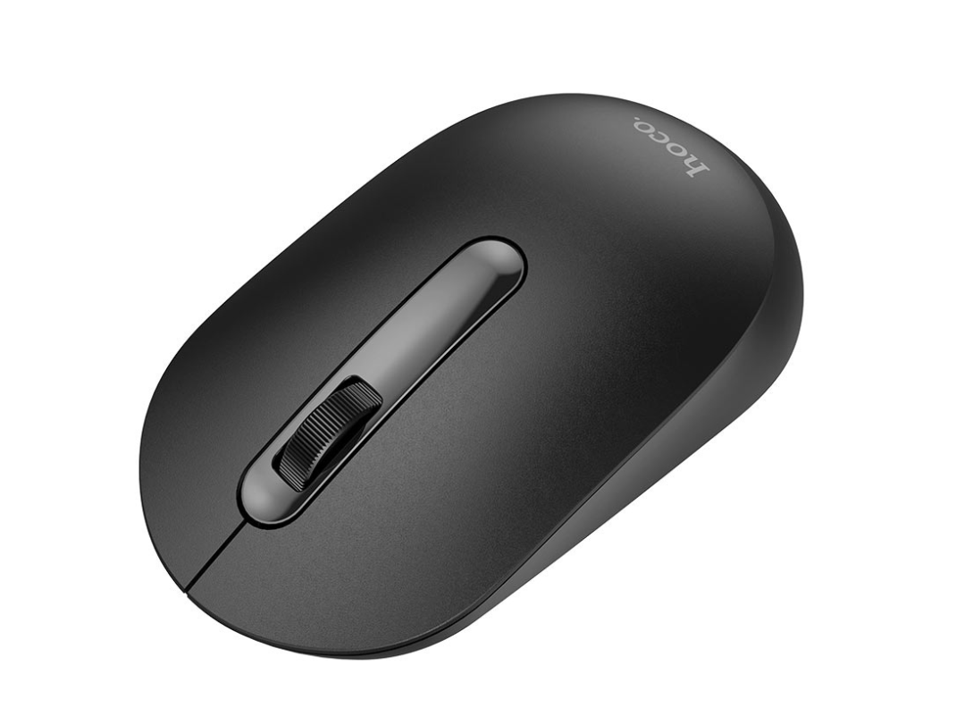 Hoco GM14 Platinum 2.4G Wireless Mouse - Ergonomic, Black, High-Precision Hoco GM14 Platinum 2.4G Wireless Mouse - Ergonomic, Black, High-Precision